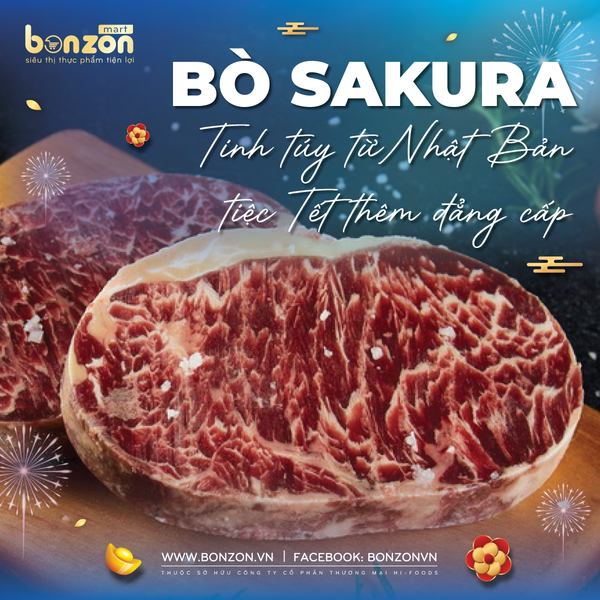 BÒ SAKURA - TINH TÚY TỪ NHẬT BẢN