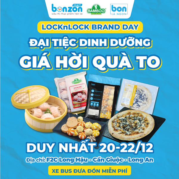 ĐẠI TIỆC DINH DƯỠNG – GIÁ HỜI QUÀ TO