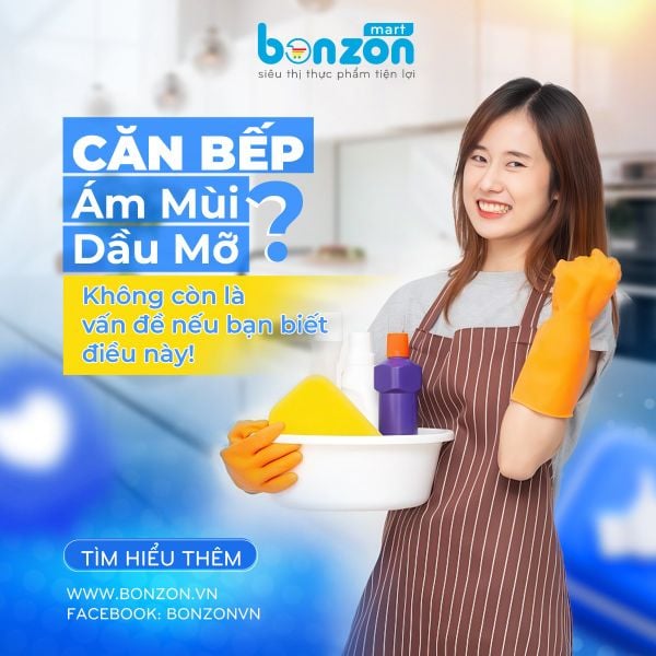 5 mẹo khử mùi dầu mỡ trong căn bếp sau khi nấu: nhanh - gọn - hiệu quả
