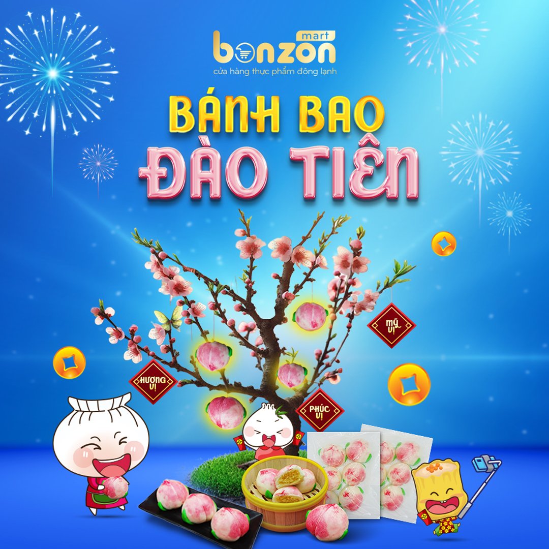 BÁNH BAO ĐÀO TIÊN