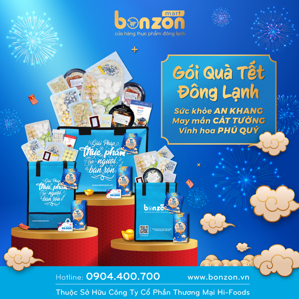 GÓI QUÀ TẾT ĐÔNG LẠNH CÁT TƯỜNG