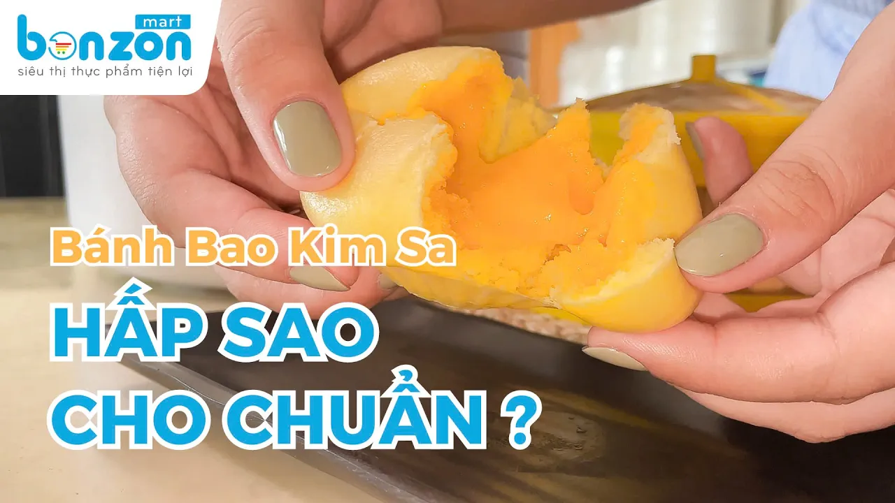 BÍ QUYẾT HẤP BÁNH BAO KIM SA ĐÚNG CÁCH ?