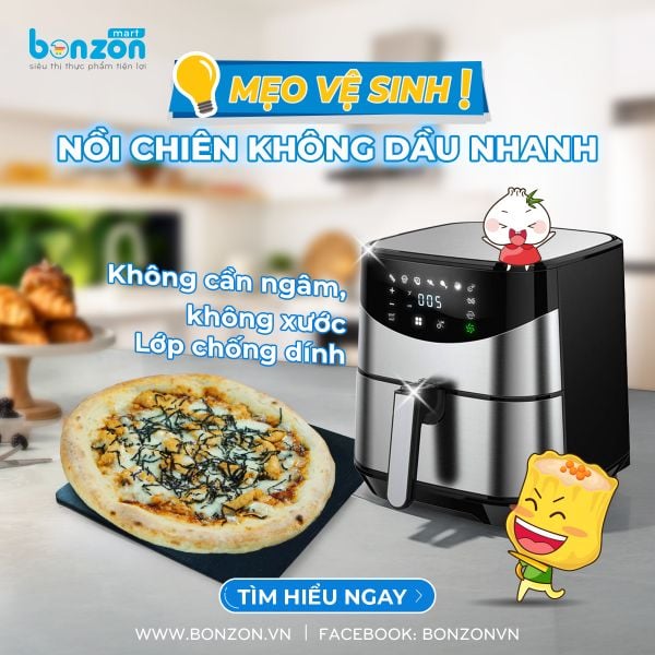 Mẹo Vệ Sinh Nồi Chiên Không Dầu Đúng Cách – Giữ Lớp Chống Dính Như Mới