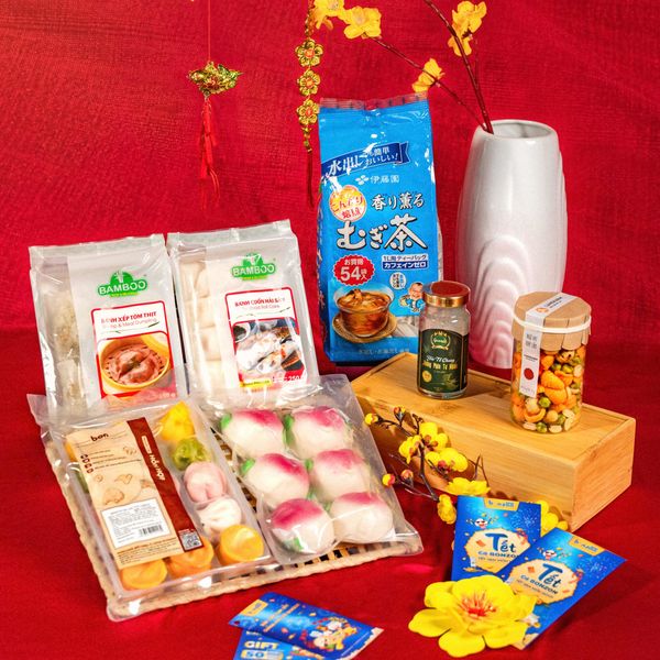 Gói Quà Tết Khai Lộc Ngũ Sắc -  Sắc Xuân Trong Từng Khoảnh Khắc Sum Vầy