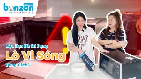 CÁCH SỬ DỤNG LÒ VI SÓNG ĐÚNG CÁCH
