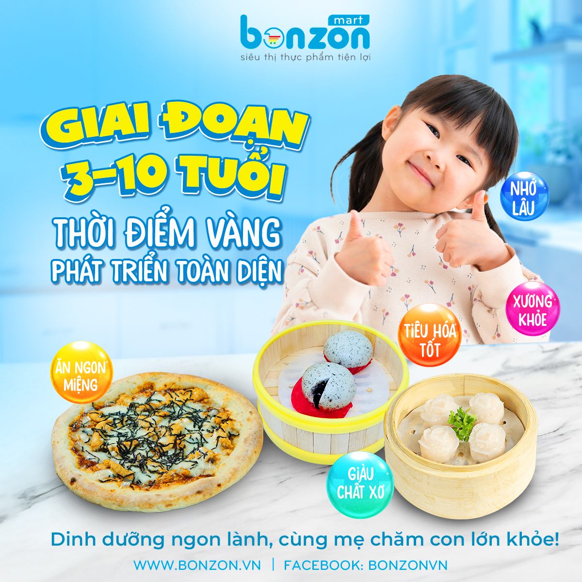 Giai Đoạn 3–10 Tuổi: Thời Điểm Vàng Xây Dựng Nền Tảng Dinh Dưỡng Cho Trẻ