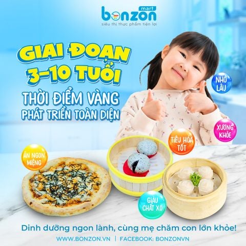 Giai Đoạn 3–10 Tuổi: Thời Điểm Vàng Xây Dựng Nền Tảng Dinh Dưỡng Cho Trẻ