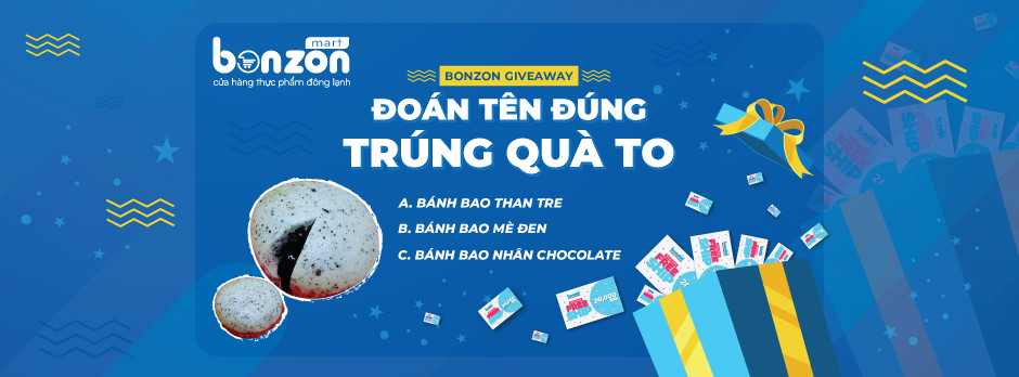 CHƯƠNG TRÌNH BON GIVEAWAY: ĐOÁN TÊN ĐÚNG - TRÚNG QUÀ TO