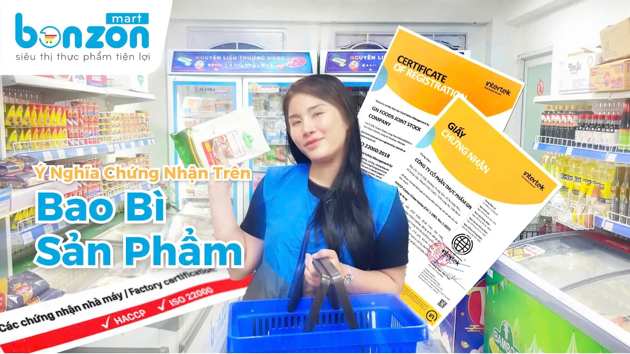 Ý NGHĨA CỦA CHỨNG NHẬN BAO BÌ TRÊN SẢN PHẨM
