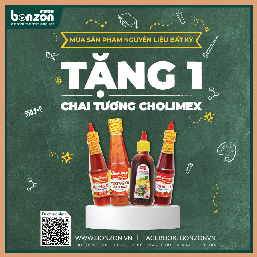 CHƯƠNG TRÌNH ƯU ĐÃI TẶNG TƯƠNG CHOLIMEX