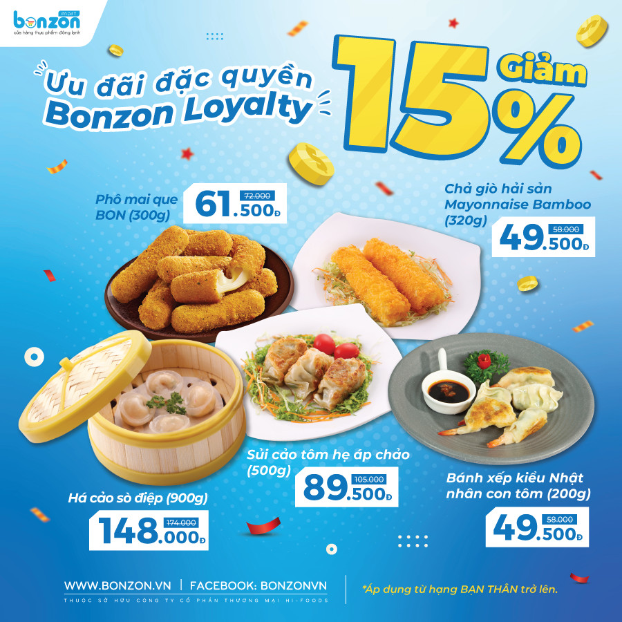 ƯU ĐÃI ĐẶC QUYỀN - BONZON LOYALTY