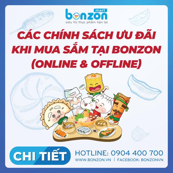 🎉 CHÍNH SÁCH BÁN HÀNG 2025 TẠI BONZON – MUA CÀNG NHIỀU, ƯU ĐÃI CÀNG LỚN 🎉