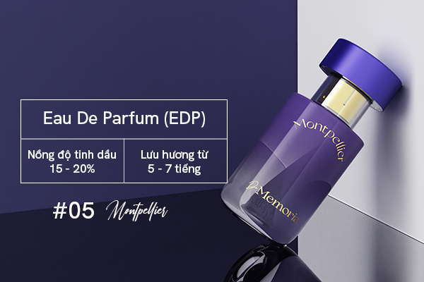 Sự khác biệt giữa Eau De Parfum và Eau De Toilette là gì?