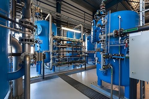 Giải pháp lọc nước công nghiệp cho lò hơi, bệnh viện công suất vượt trội