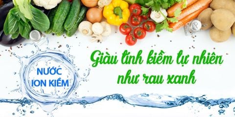 Thực phẩm giàu ion kiềm giúp cân bằng pH cơ thể tự nhiên