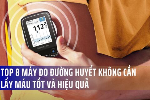 Top 8 máy đo đường huyết không cần lấy máu tốt và hiệu quả