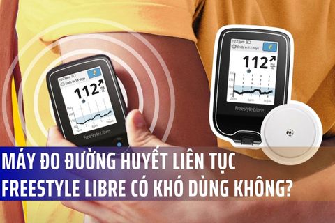Máy đo đường huyết liên tục Freestyle Libre Abbott có khó dùng không?