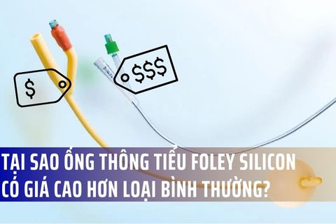 Tại sao ống thông tiểu foley silicon có giá cao hơn loại bình thường?