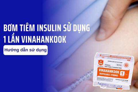 Hướng dẫn sử dụng bơm tiêm insulin sử dụng 1 lần Vinahankook