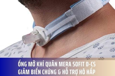 Ống Mở Khí Quản MERA SOFIT D-CS – Giảm Biến Chứng & Hỗ Trợ Hô Hấp