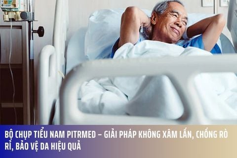 Bộ chụp tiểu nam Pitrmed – Giải pháp không xâm lấn, chống rò rỉ, bảo vệ da hiệu quả