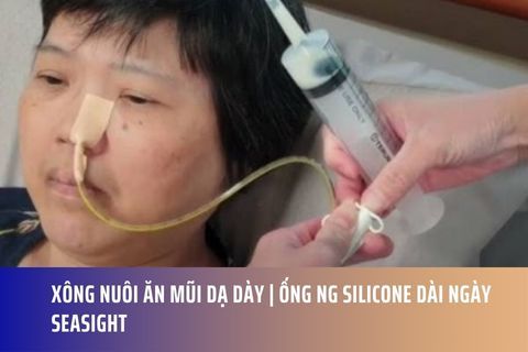 Xông Nuôi Ăn Mũi Dạ Dày | Ống NG Silicone Dài Ngày Seasight
