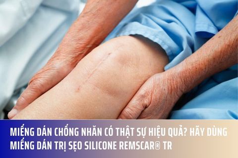 Miếng Dán Chống Nhăn Có Thật Sự Hiệu Quả? Hãy Dùng Miếng Dán Trị Sẹo Silicone RemScar® TR