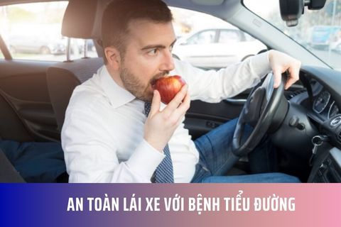 An toàn lái xe với bệnh tiểu đường