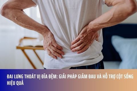 Đai Lưng Thoát Vị Đĩa Đệm: Giải Pháp Giảm Đau và Hỗ Trợ Cột Sống Hiệu Quả