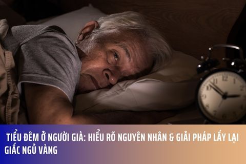 Tiểu Đêm Ở Người Già: Hiểu Rõ Nguyên Nhân & Giải Pháp Lấy Lại Giấc Ngủ Vàng