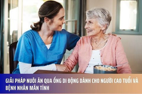 Giải Pháp Nuôi Ăn Qua Ống Di Động Dành Cho Người Cao Tuổi và Bệnh Nhân Mãn Tính