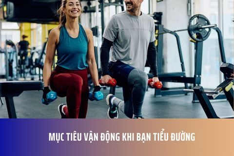 Mục tiêu vận động khi bạn tiểu đường