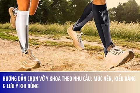 Hướng Dẫn Chọn Vớ Y Khoa Theo Nhu Cầu: Mức Nén, Kiểu Dáng & Lưu Ý Khi Dùng