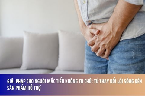 Giải Pháp Cho Người Mắc Tiểu Không Tự Chủ: Từ Thay Đổi Lối Sống Đến Sản Phẩm Hỗ Trợ