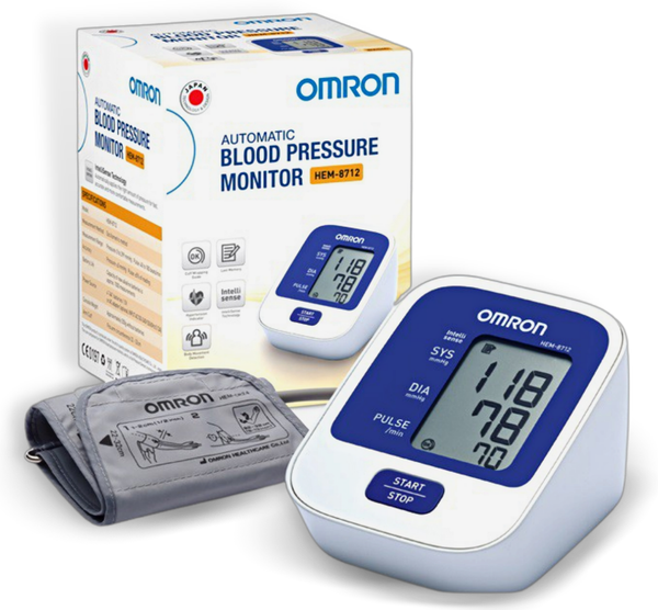 Cao huyết áp - Máy đo huyết áp Omron 8712