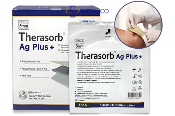 Gạc xốp Therasorb Ag để nguyên miếng dùng hay cắt nhỏ ra được?