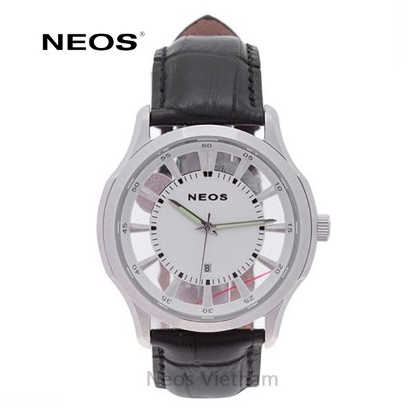 đồng hồ nam dây da neos n-30883m