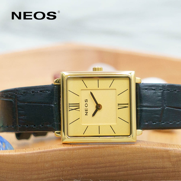 đồng hồ nữ dây da Neos N-40674L