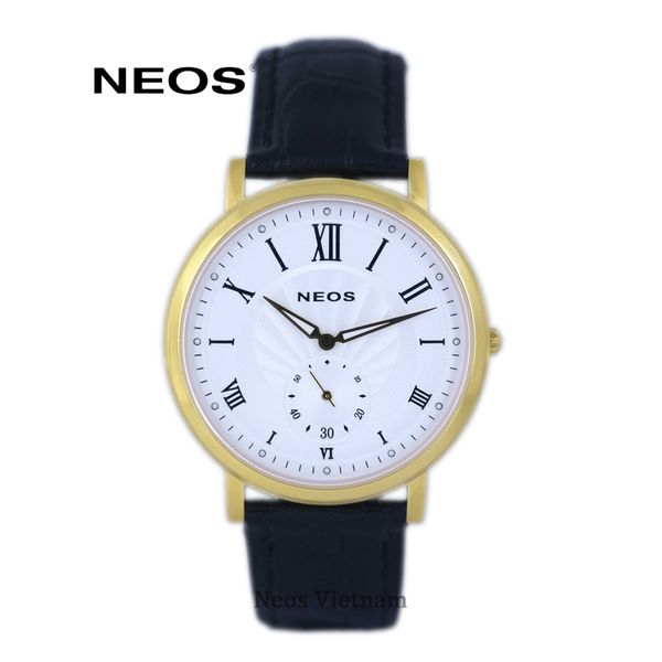 đồng hồ thời trang dây da neos n-40675g nam