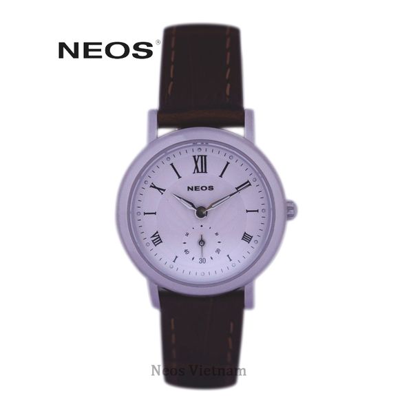 đồng hồ nữ dây da neos n-40675l