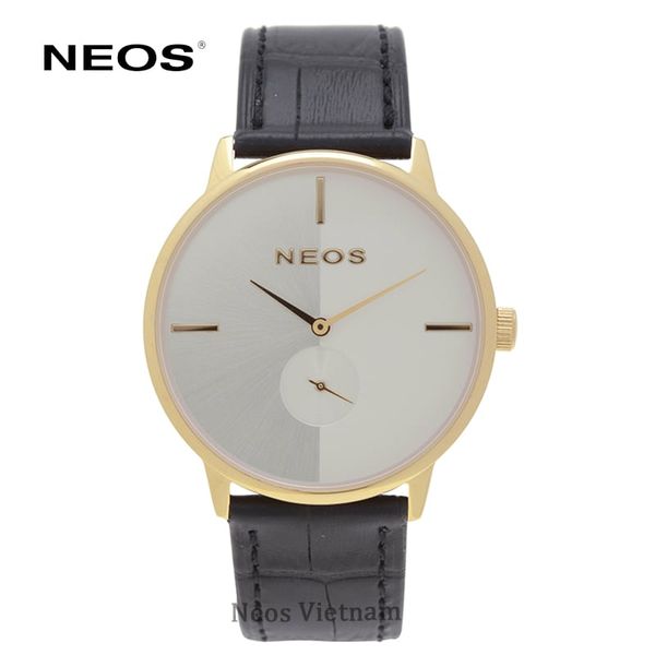 đồng hồ nam dây da neos n-40679m sapphire chính hãng