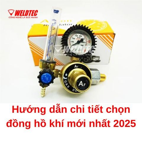 Hướng dẫn chi tiết chọn đồng hồ khí mới nhất 2025