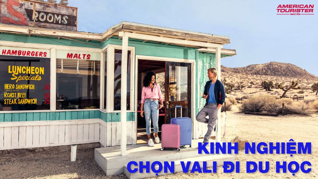 Vali du học - Cách chọn mua vali chất lượng, bền chắc