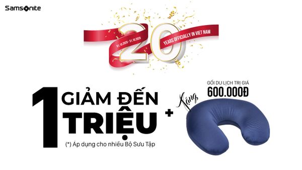 20 Years Officially In Vietnam - Get Discount Up To 1.000.000VND