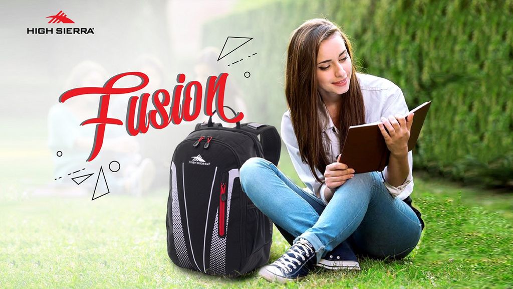 Fusion - Balo laptop tiện ích đa dụng