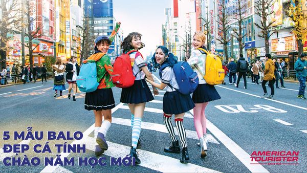 5 mẫu balo sinh viên đẹp cá tính để chào năm học mới