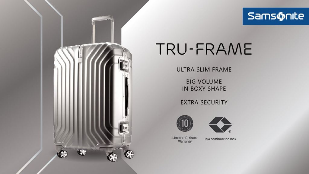 Tru-Frame | Vali kéo mang thiết kế đến từ tương lai