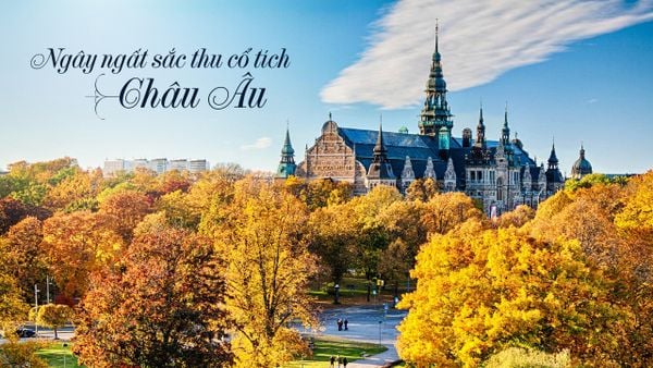 Ngây ngất sắc thu cổ tích châu Âu