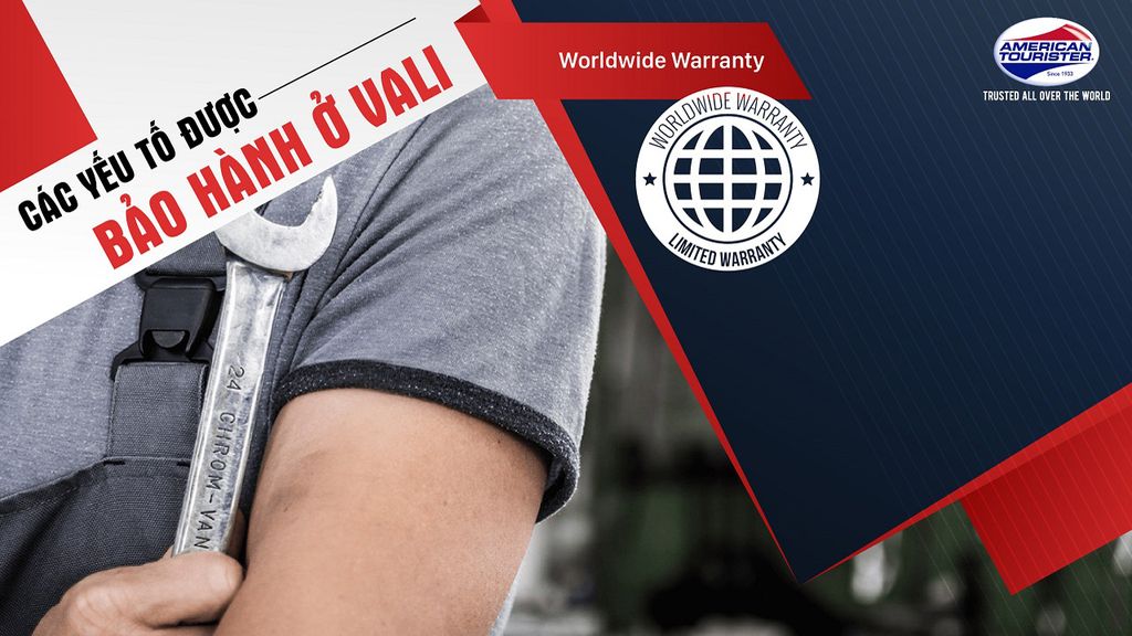 Những yếu tố được bảo hành ở vali kéo khi bị hư hỏng