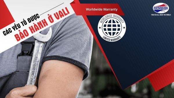 Những yếu tố được bảo hành ở vali kéo khi bị hư hỏng